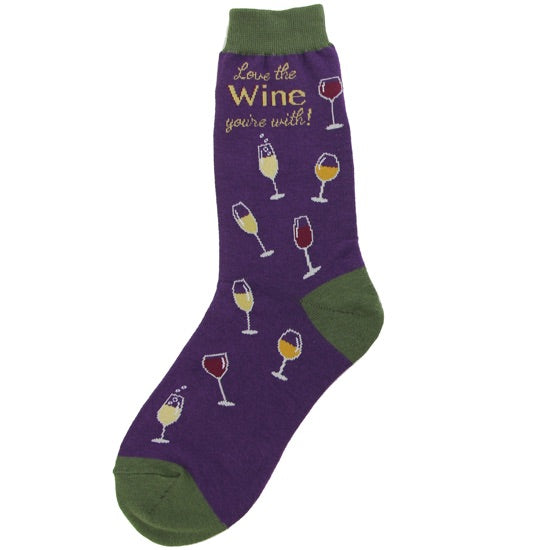 Love the Wine You're With Socks