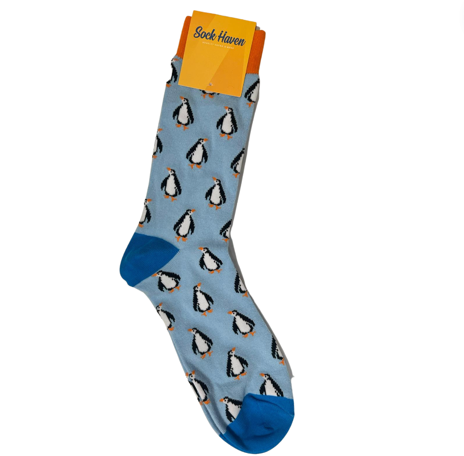 Blue Peguin Socks