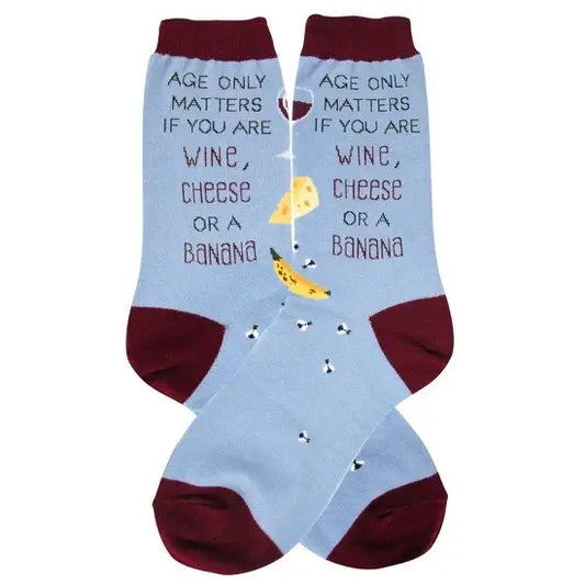 Age Only Matters Socks